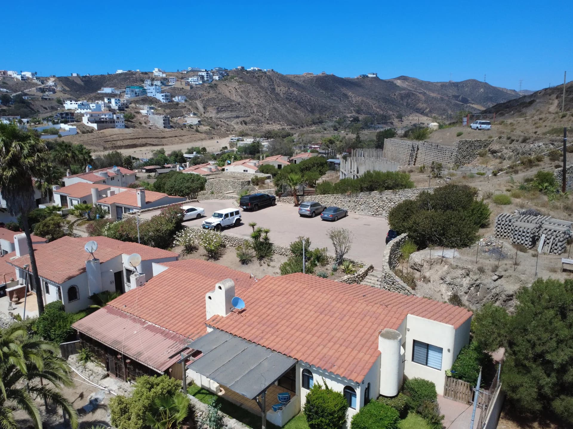 Casa y acceso privado en Popotla